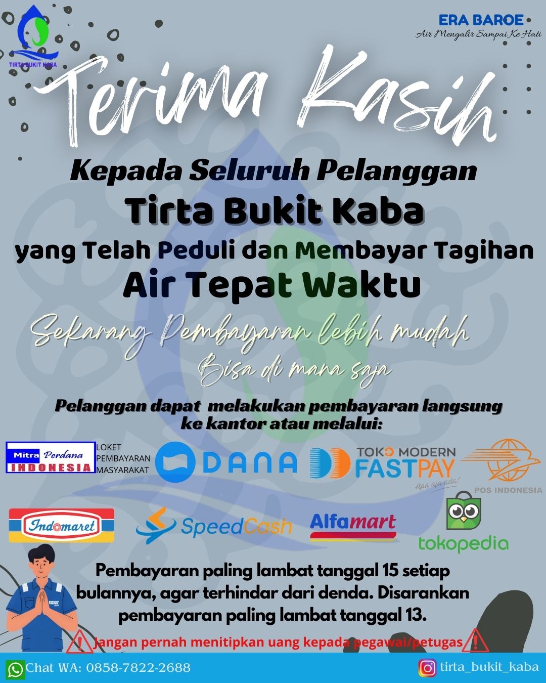 Bayar Tagihan Air Sekarang